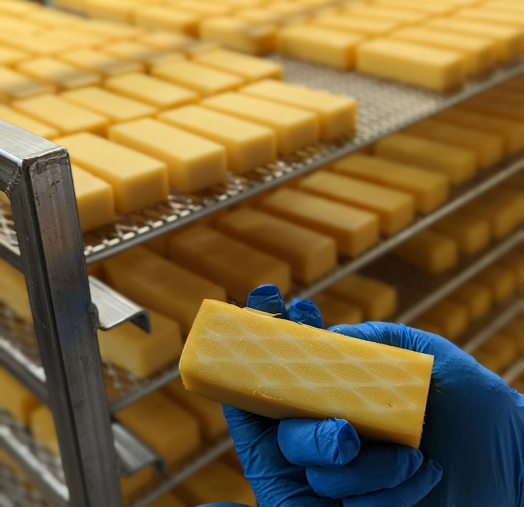 Private label Natural Cheese Conversions showing off Smoking process